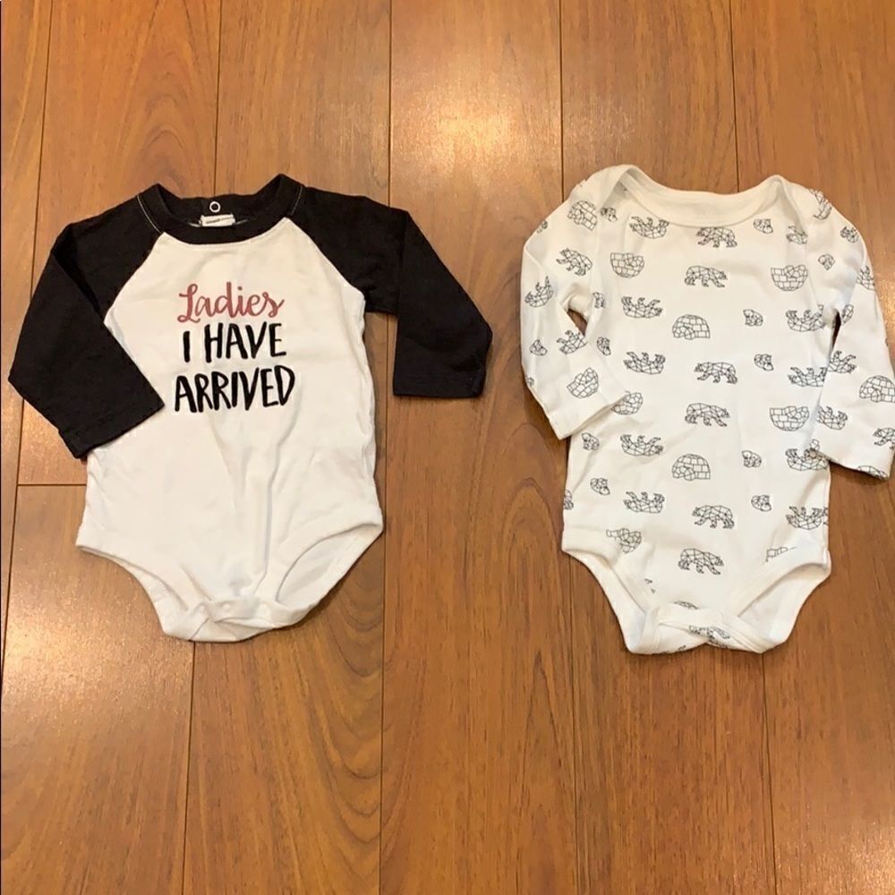 Set of 2 Onesies 3-6 Months. Great Condition.